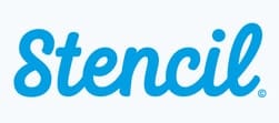 stencil logo